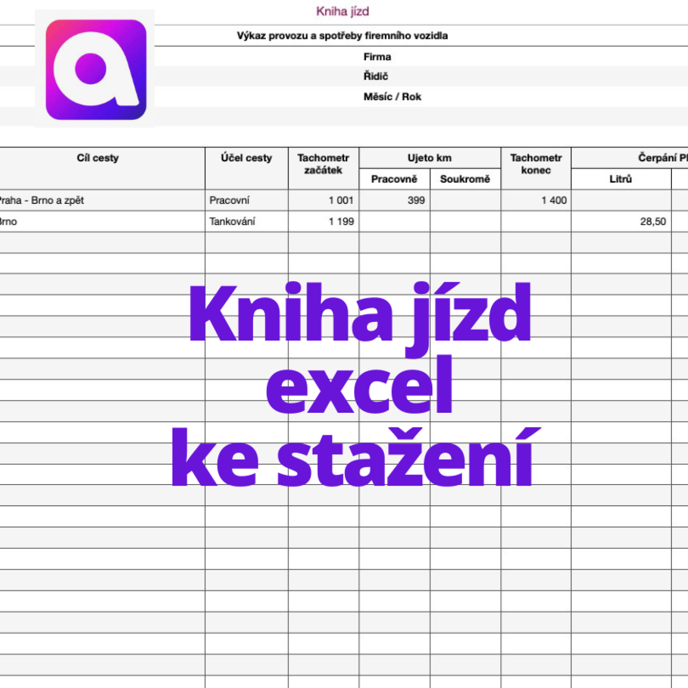 Kniha_jízd_excel_ke_stažení